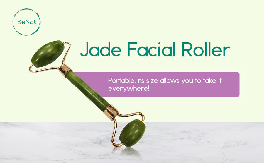 Gua sha facial massage stone